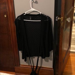 3️⃣ for 2️⃣0️⃣💰Black loose knit wrap sweater